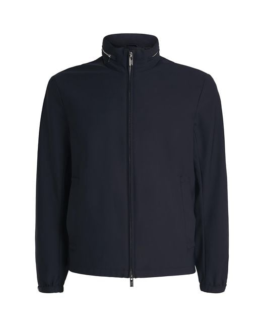 Emporio Armani Blue Padded Jacket for men