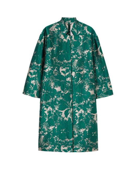 Marina Rinaldi Green Latina Wrap Coat