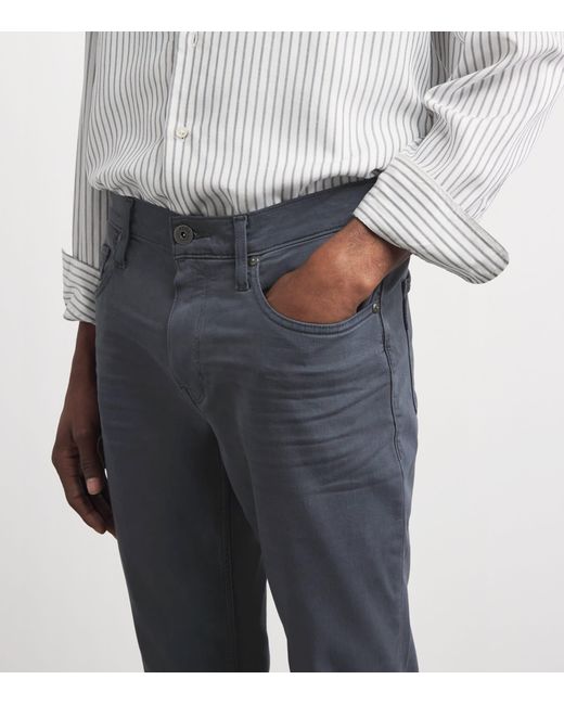 PAIGE Blue Federal Slim-Straight Jeans for men