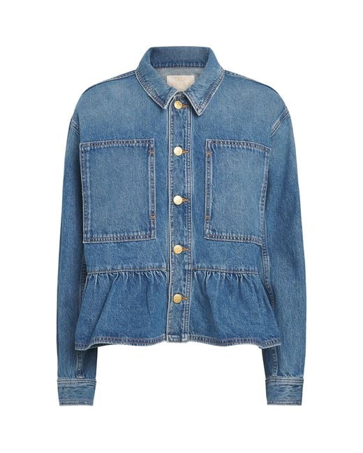 Ulla Johnson Blue Arquette Denim Jacket
