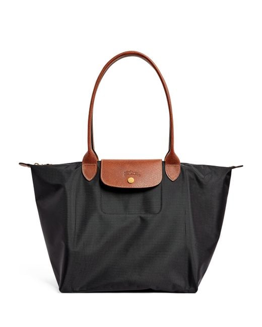 Longchamp Black Large Le Pliage Original Shoulder Bag