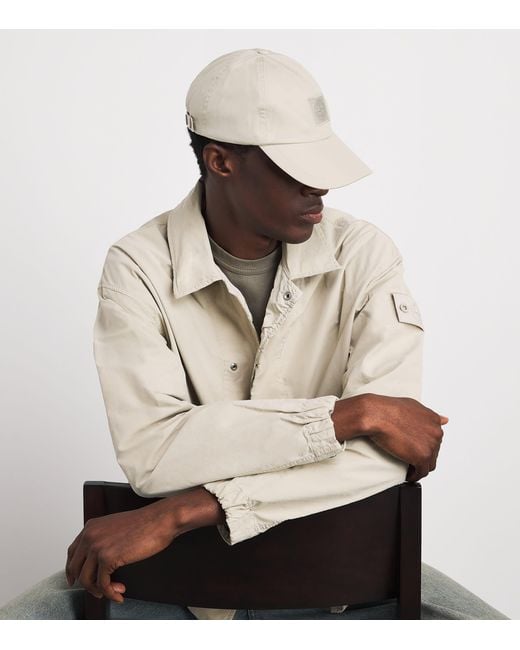 Stone Island Natural Cotton Ghost Baseball Cap for men
