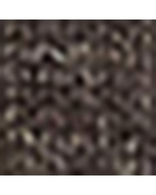Ralph Lauren Brown Chain-Trim Cable Cashmere Sweater