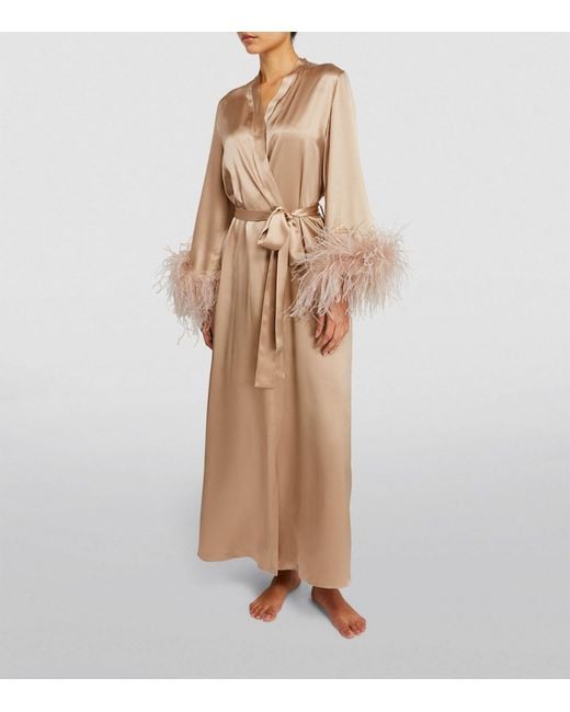 Gilda & Pearl Natural Silk Starring Role Long Robe