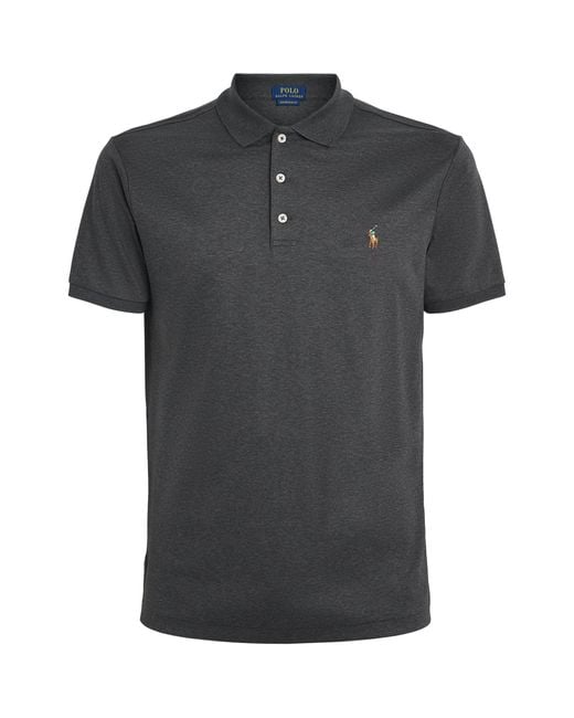 Polo Ralph Lauren Black Cotton Classic-Fit Polo Shirt for men
