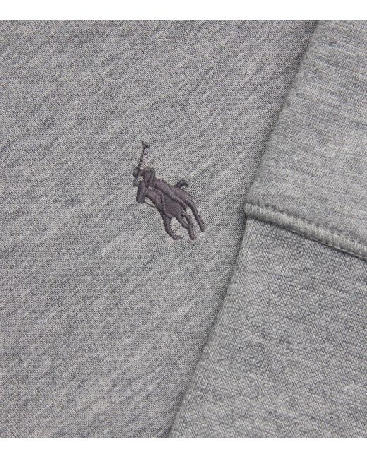 Polo Ralph Lauren Gray Half-Zip Polo Pony Sweatshirt for men