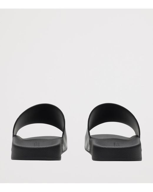 Burberry Black Flip-Flops & Slides for men