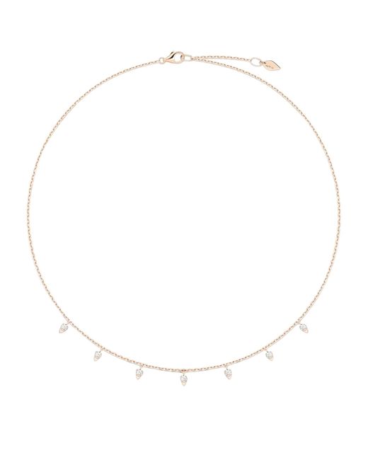 Piaget White Rose And Diamond Sunlight Choker Necklace