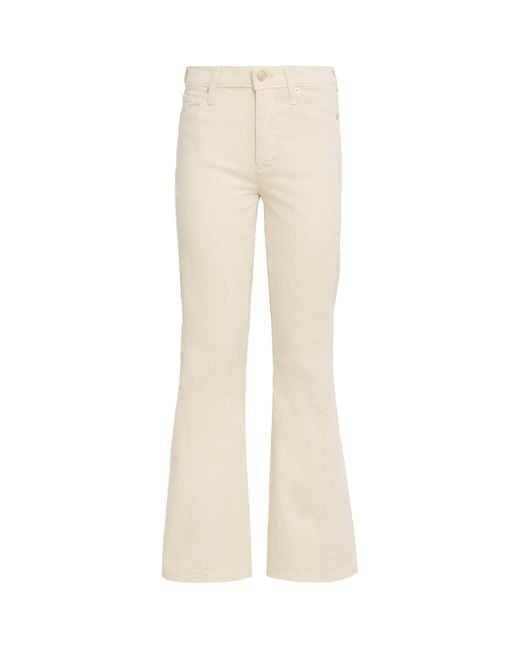 7 For All Mankind Natural Twisted Dojo Tailorless Flared Jeans
