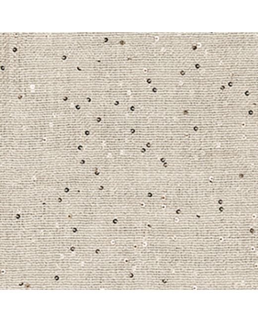Brunello Cucinelli Natural Cashmere-Silk Embellished Scarf