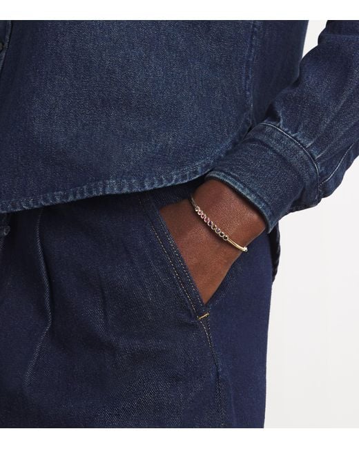 Emily P. Wheeler Natural And Mixed Sapphire Jill Bangle