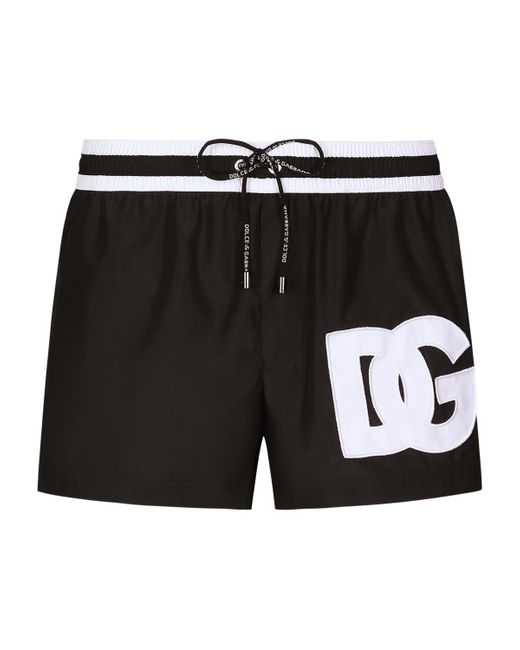 Dolce & Gabbana Black Dg Millennials Shortie Boxers for men