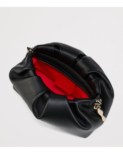 Christian Louboutin Black Eva Mini Leather Cross-Body Bag