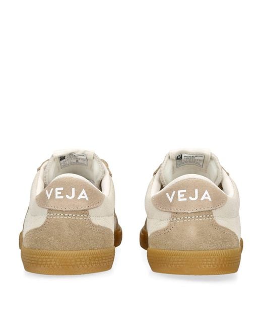 Veja Natural Volley Suede Trainers