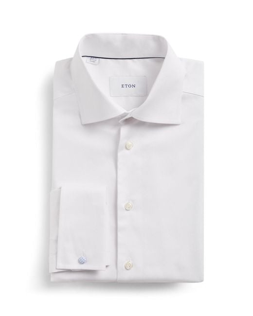 Eton of Sweden White Super Slim Fit Shirt for men