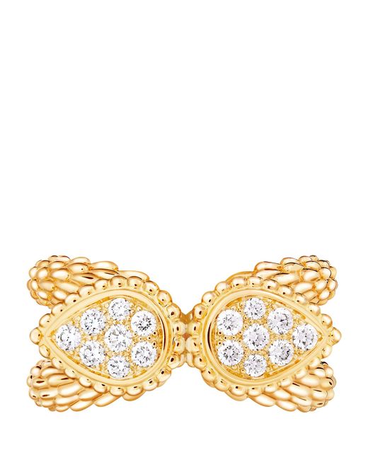 Boucheron Natural And Diamond Serpent Bohème Vintage Ring
