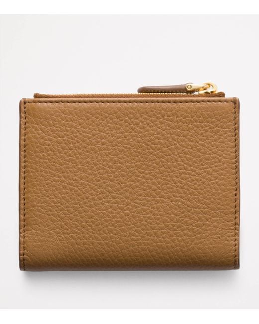 Prada Brown Small Leather Wallet