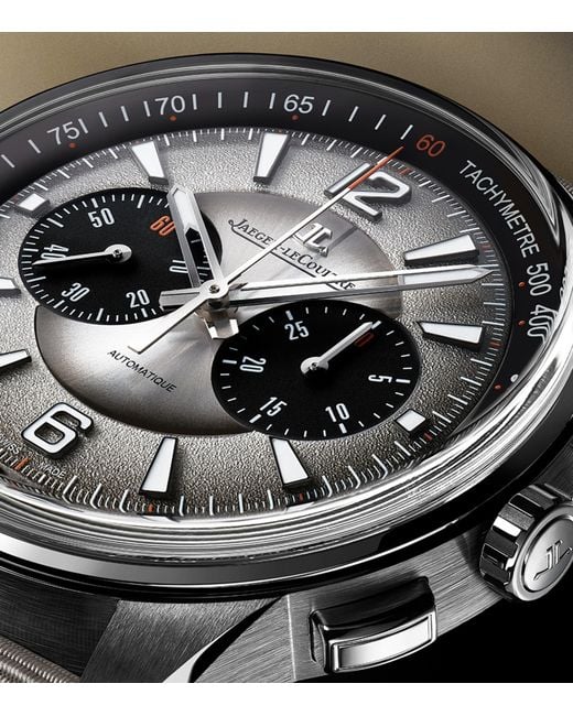 Jaeger-lecoultre Gray Stainless Steel Polaris Chronograph Watch for men