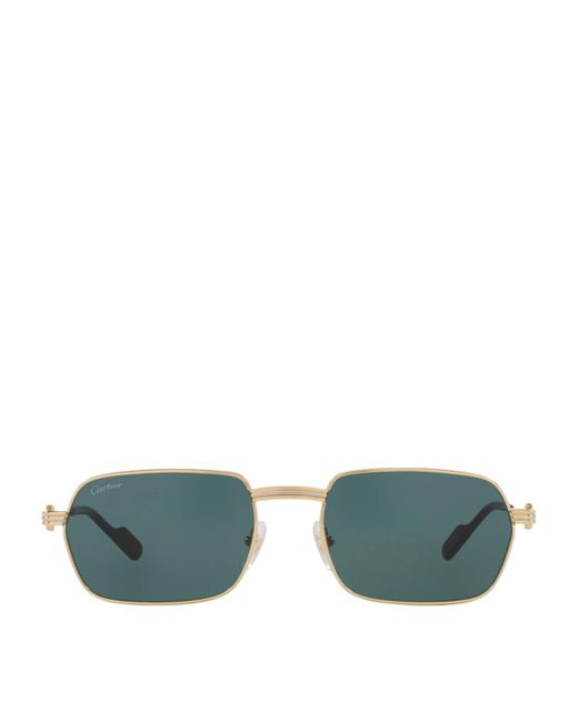 Cartier Green Première De Rectangular Sunglasses for men