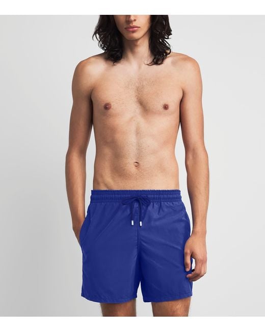 Vilebrequin Blue Moorea Swim Shorts for men