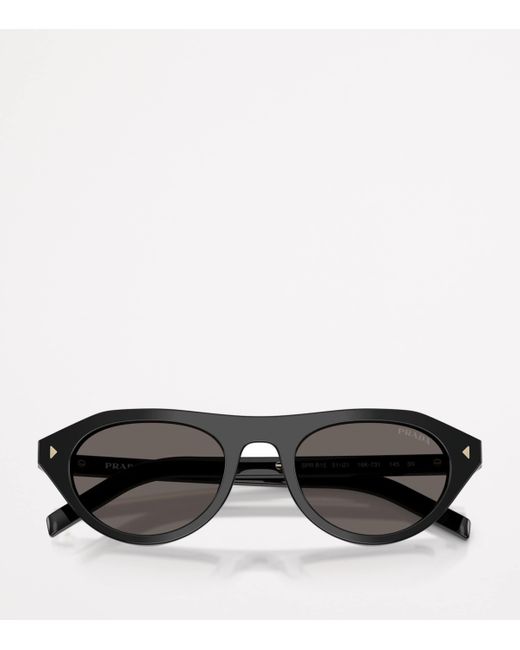 Prada Gray Acetate Pr B15S Sunglasses