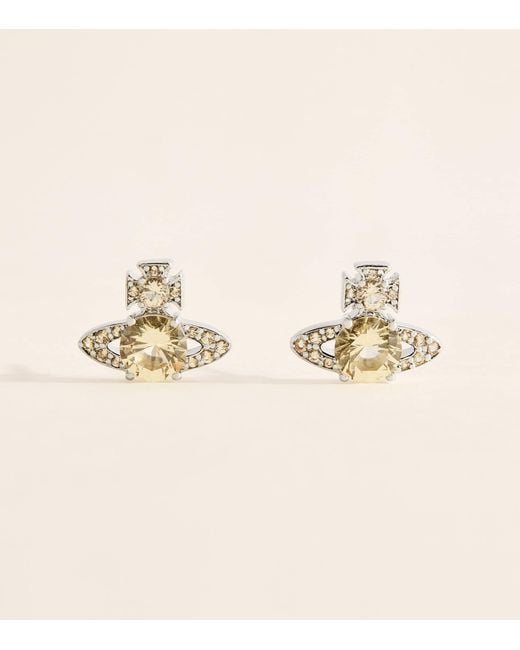 Vivienne Westwood Natural Ismene Stud Earrings