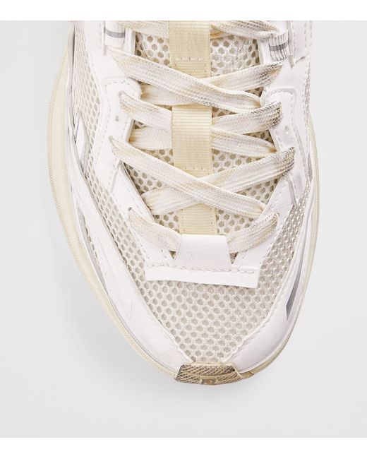 Represent White Storm-Torn Sneakers for men