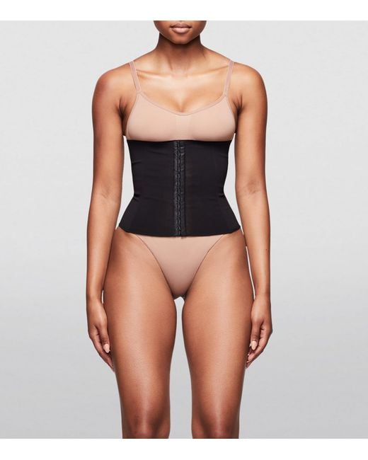Skims Black Waist Trainer