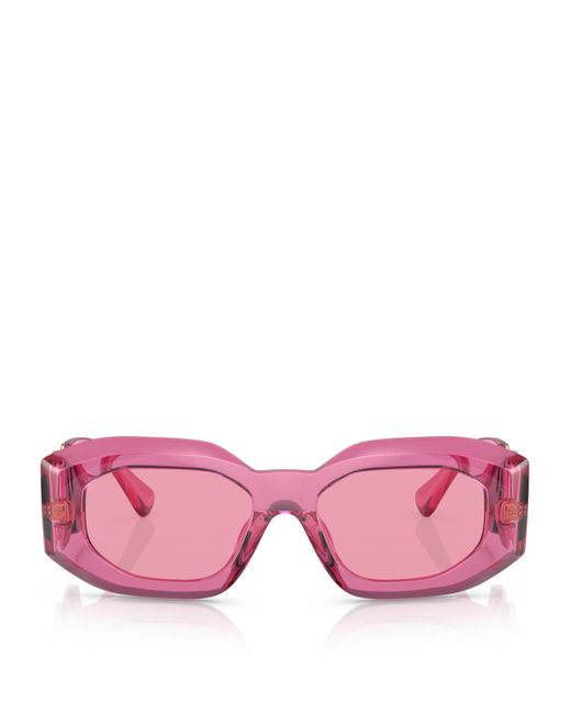 Versace Pink Nylon Sunglasses for men