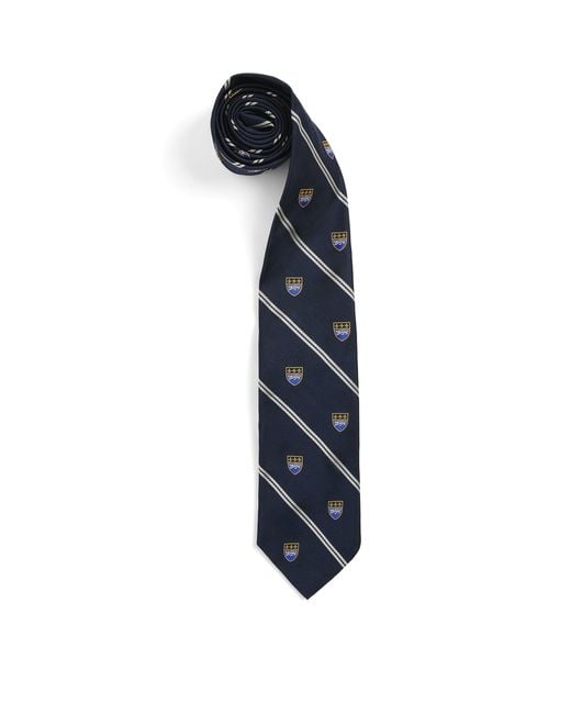 Polo Ralph Lauren Blue Silk Stripe Club Tie for men