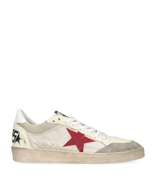 Golden Goose Deluxe Brand Pink Ball Star Sneakers for men
