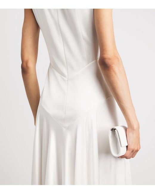 Roksanda White Silk Munir Maxi Dress