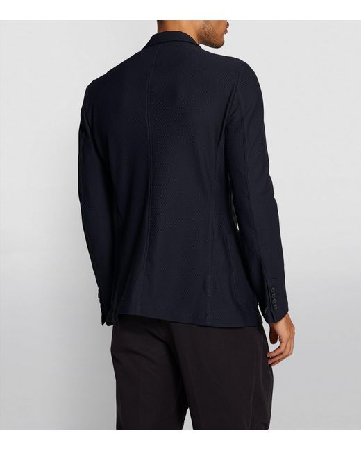 Giorgio Armani Blue Tailored Blazer for men