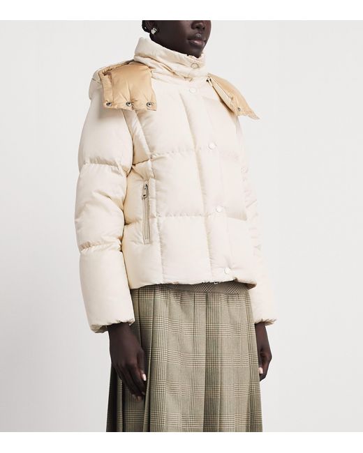 Moncler Natural Down Quilted Castlenew Jacket