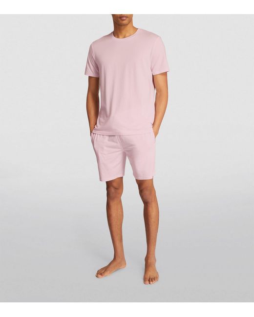 Polo Ralph Lauren Pink Micro-modal Lounge Shorts