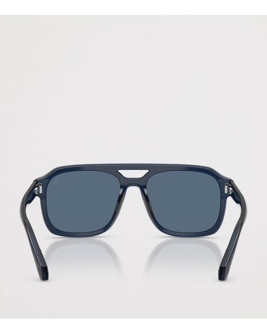 Moncler Blue Vantos Pillow Sunglasses