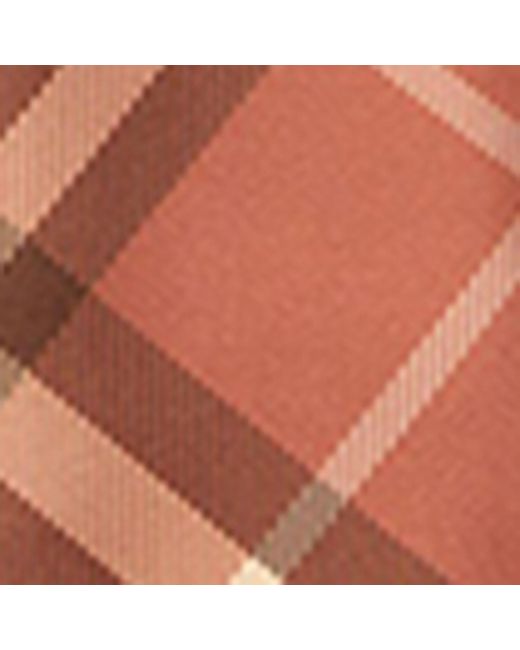 Burberry Metallic Silk Contrast Check Skinny Scarf
