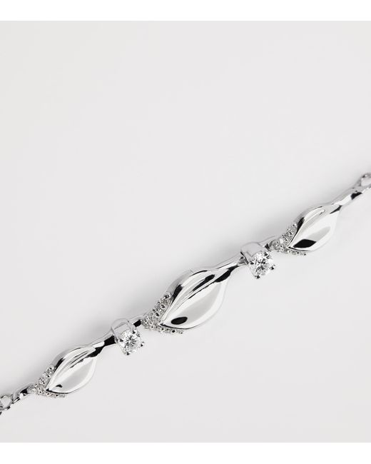 BeeGoddess Metallic And Diamond Secret Garden Gloria Bracelet