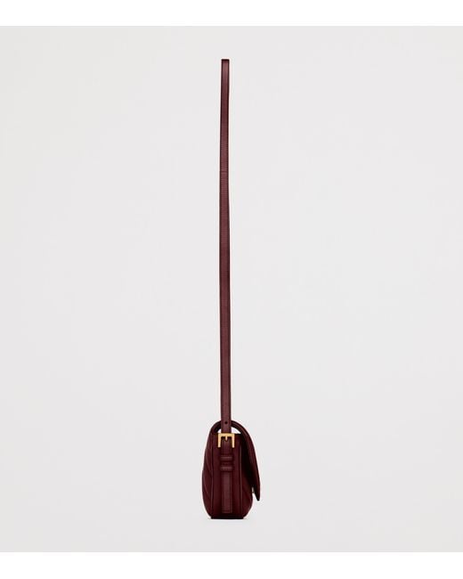 Saint Laurent Red Loulou Toy Cross-Body Bag