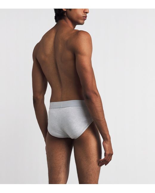 Skims Purple Stretch Briefs for men