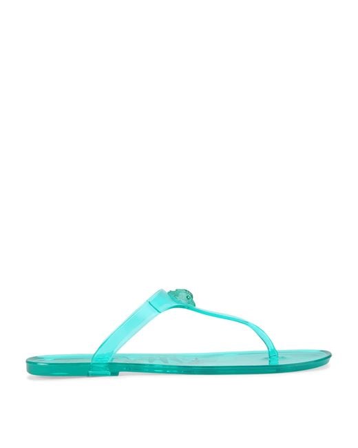 Kurt Geiger Green Maddison T-Bar Sandals
