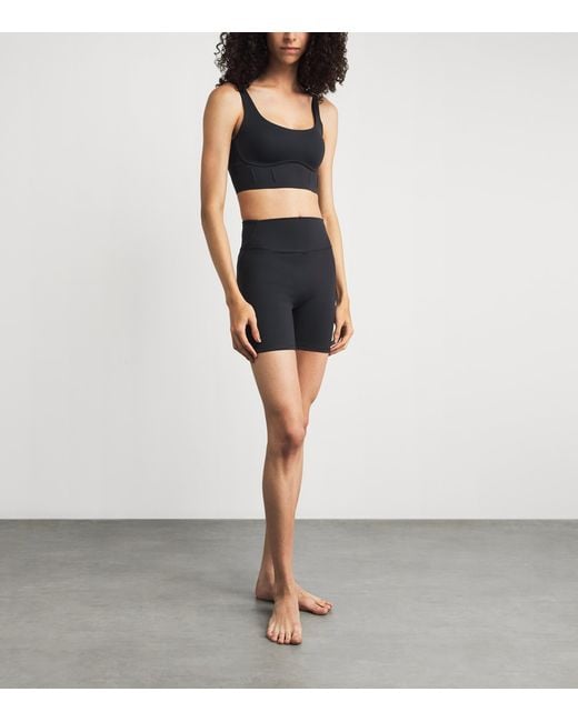 NikeSKIMS Blue Bike Shorts