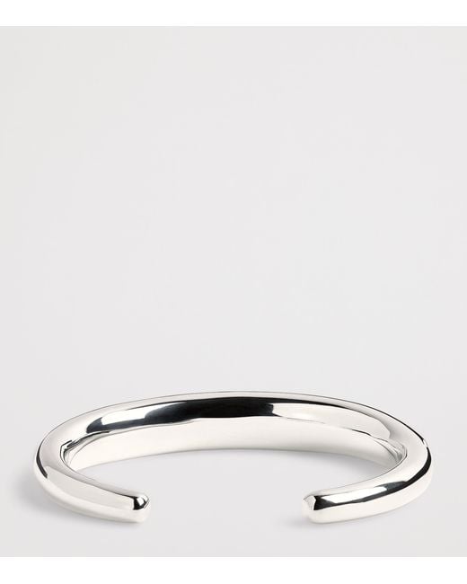 LIE STUDIO White Plated The Amanda Cuff