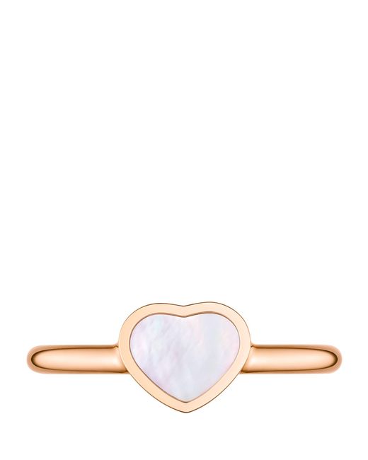 Chopard Metallic And Mother-Of-Pearl My Happy Hearts Ring