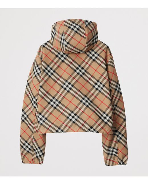 Burberry Natural Technical Reversible Hooded Jacket