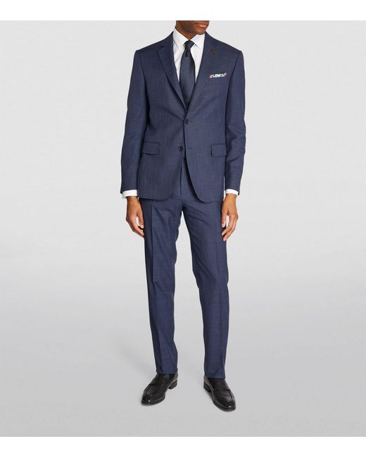 Pal Zileri Blue Cotton-blend 2-piece Suit for men