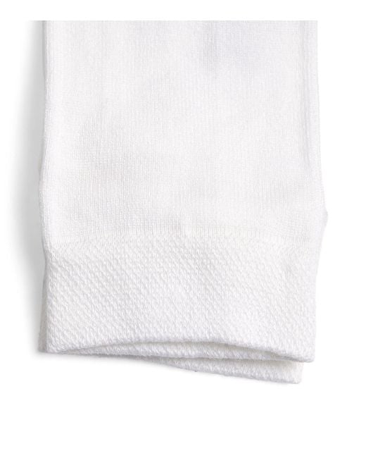 Falke White Sensitive London Trainer Socks