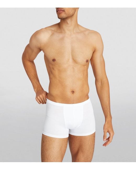 Zimmerli of Switzerland White Stretch-Modal Pureness Briefs for men