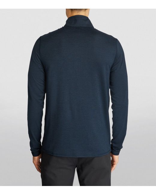 vuori Blue Ease Performance 2.0 Half-Zip Sweatshirt for men