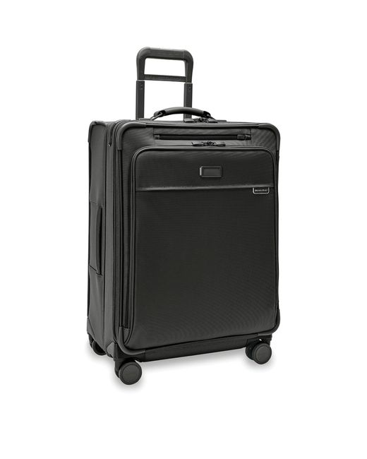 Briggs & Riley Black Medium Baseline Expandable Spinner Suitcase